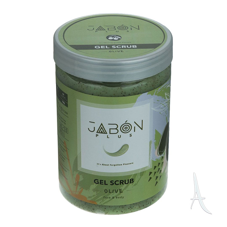 ژل اسکراب ژبن پلاس حاوی عصاره زیتون-2